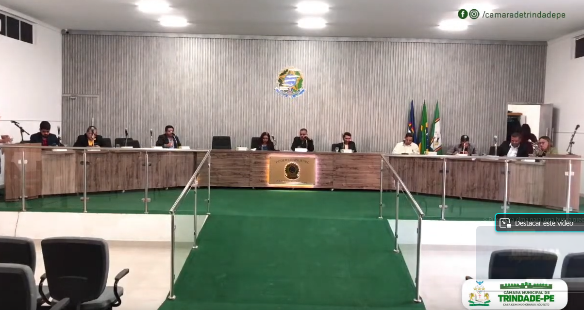 6ª REUNIÃO ORDINÁRIA DO 3º PERÍODO LEGISLATIVO 